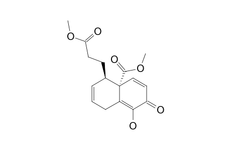 (4A,5-TRANS)-4A-METHOXYCARBONYL-5-METHOXYCARBONYLETHYL-1-HYDROXY-2,4A,5,8-TETRAHYDRONAPHTHALEN-2-ONE