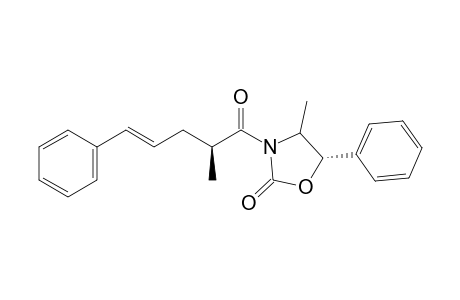 (2R,5S)-4-Methyl-3-[(S,E)-2-methyl-5-phenylpent-4-enoyl]-5-phenyloxazolidin-2-one