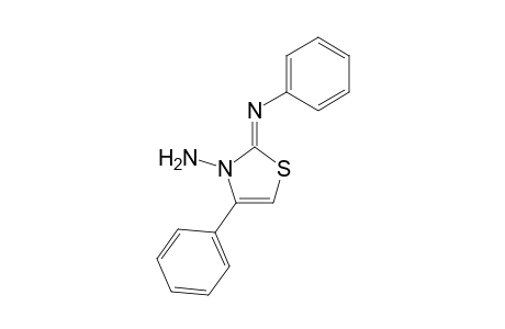 2-Phenylimino-4-phenyl-2,3-dihydro-1,3-thiazol-3-amine