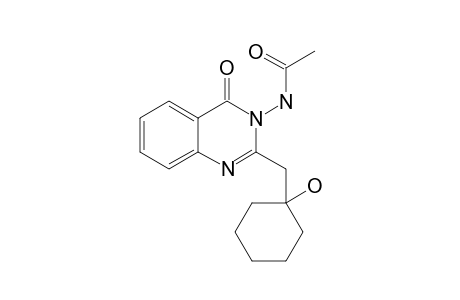 3-ACETYLAMINO-2-[(1-HYDROXY-CYCLOHEXYL)-METHYL]-QUINAZOLIN-4(3H)-ONE