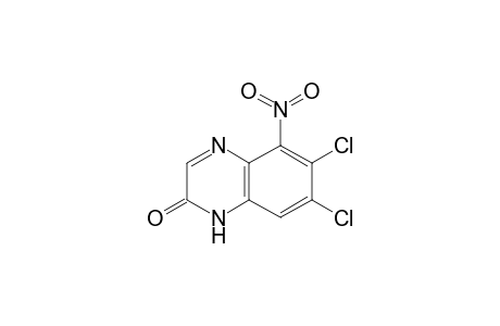 6,7-bis(chloranyl)-5-nitro-1H-quinoxalin-2-one