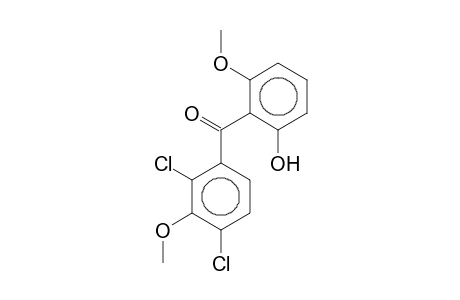 (2,4-Dichloro-3-methoxy-phenyl)-(2-hydroxy-6-methoxy-phenyl)-methanone