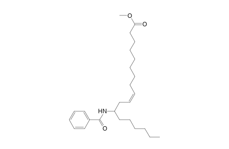 9-Octadecenoic acid, 12-(benzoylamino)-, methyl ester, (Z)-