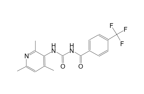 urea, N-[4-(trifluoromethyl)benzoyl]-N'-(2,4,6-trimethyl-3-pyridinyl)-