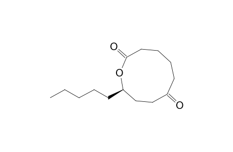 (9R)-(-)-6-oxo-9-tetradecanolide