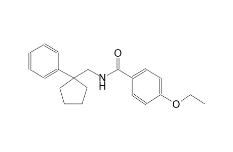 4-ethoxy-N-[(1-phenylcyclopentyl)methyl]benzamide