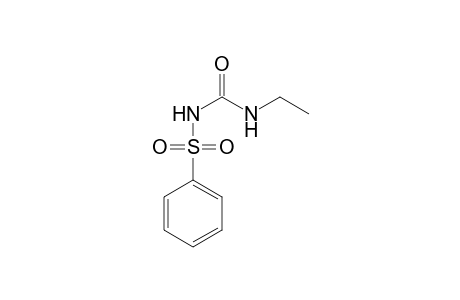 Benzenesulfonamide, N-[(ethylamino)carbonyl]-