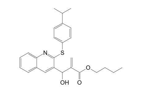 Butyl 2-(hydroxy(2-(4-isopropylphenylthio)quinolin-3-yl)methyl)acrylate