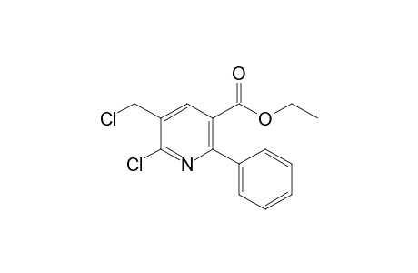 Ethyl-6-chloro-5-(chloromethyl)-2-phenylnicotinate
