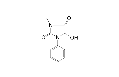 2,4-Imidazolidinedione, 5-hydroxy-3-methyl-1-phenyl-
