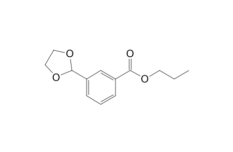 2-(3-Carbopropoxyphenyl)-1,3-dioxolane