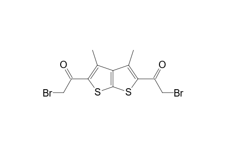2-BROMO-1-[5-(2-BROMOACETYL)-3,4-DIMETHYLTHIENO-[2,3-B]-THIOPHEN-2-YL]-ETHANONE