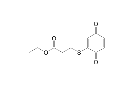 3-(3,6-Dioxo-cyclohexa-1,4-dienylsulfanyl)-propionic acid ethyl ester