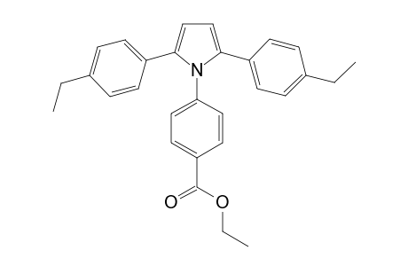 ethyl 4-[2,5-bis(4-ethylphenyl)pyrrol-1-yl]benzoate