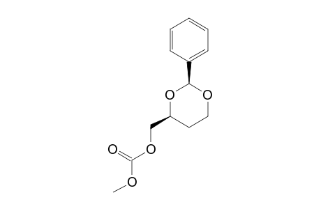 METHYL-(2S,4S)-2-PHENYL-1,3-DIOXAN-4-YL-METHYL-CARBONATE