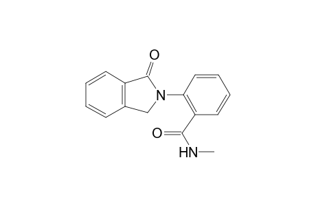 Benzamide, 2-(1,3-dihydro-1-oxo-2-isoindolyl)-N-methyl-