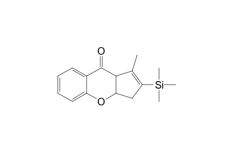 3-Methyl-2-(trimethylsilyl)tetrahydrocyclopentano[b]chromon-4(1H)-one