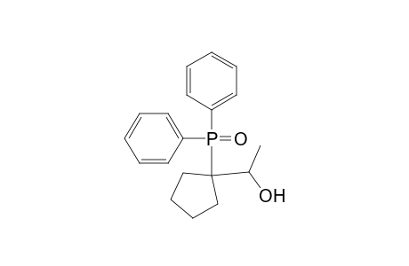 1-(1-Diphenylphosphinoylcyclopentyl)ethanol