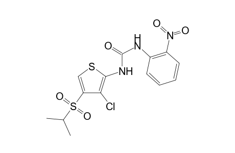 Urea, 1-(4-isopropylsulfonyl-3-chloro-2-thienyl)-3-(2-nitrophenyl)-