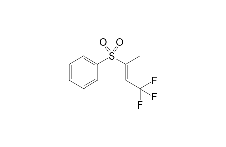 ((E)-4,4,4-Trifluoro-but-2-ene-2-sulfonyl)-benzene