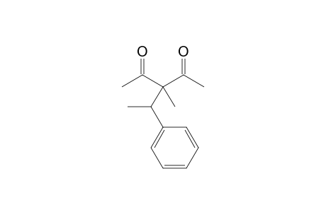 3-Methyl-3-(1-phenyl-ethyl)-pentane-2,4-dione