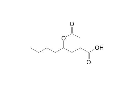 Octanoic acid, 4-(acetyloxy)-