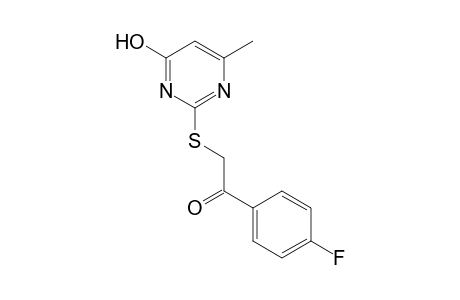 1-(4-Fluorophenyl)-2-[(4-hydroxy-6-methyl-2-pyrimidinyl)sulfanyl]ethanone