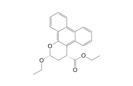 2H-Phenanthro[9,10-b]pyran-4-carboxylic acid, 2-ethoxy-3,4-dihydro-, ethyl ester, cis-