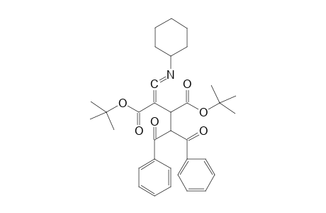 Di(t-butyl) 1-[ N-cyclohexyliminomethylidene]-2-(dibenzoylmethyl)succinate