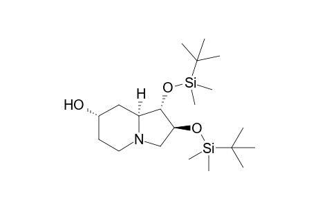 (1S,2S,7S,8aS)-1,2-Bis[(tert-butyl)dimethylsilyloxy]-7-hydroxyoctahydroindolizine