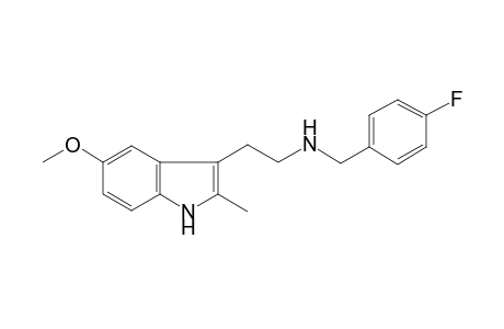 (4-Fluoro-benzyl)-[2-(5-methoxy-2-methyl-1H-indol-3-yl)-ethyl]-amine