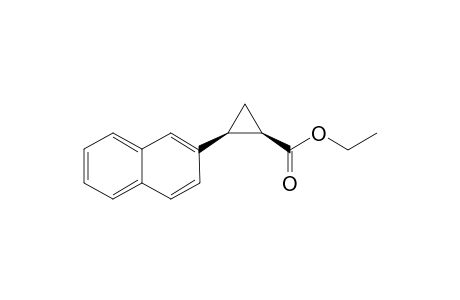 Ethyl cis-2-(2-napthalenyl)cyclopropane-1-carboxylate