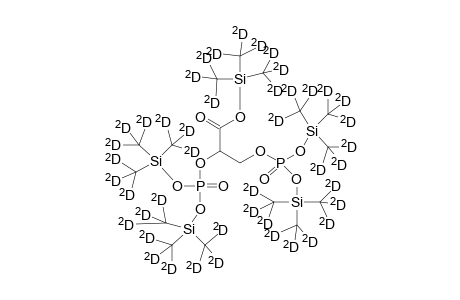 Pentakis(trimethylsilyl-D9) D-glycerate-2,3-diphosphate