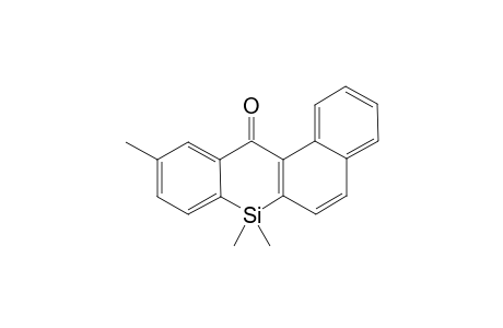 7,7,10-Trimethyl-7-silabenzo[a]anthrene