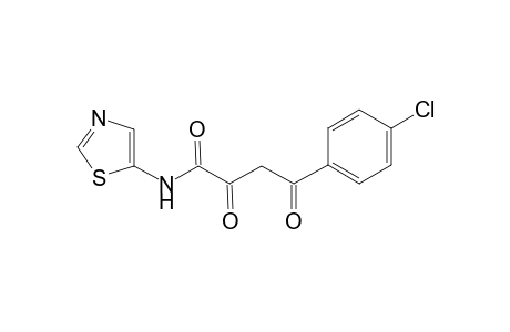 Butanamide, 4-(4-chlorophenyl)-2,4-dioxo-N-(5-thiazolyl)-
