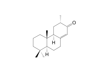 12.alpha.-Methyl-8(14)-podocarpen-13-one