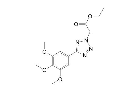 2-[5-(3,4,5-trimethoxyphenyl)-2-tetrazolyl]acetic acid ethyl ester