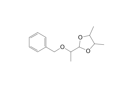 2-[1'-Benzyloxyethyl]-4,5-dimethyl-[1,3]dioxolane