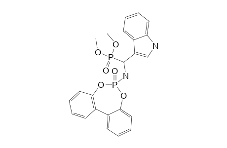 6-OXO-6-LAMBDA(5)-DIBENZO-[D,F]-[1,3,2]-DIOXAPHOSPHEPIONE-6-YL-DIMETHYL-4-INDOLE-AMINOMETHYL-PHOSPHONATE