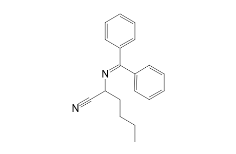 2-N-(Diphenylmethyleneamino)hexanenitrile