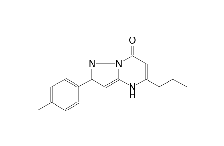 pyrazolo[1,5-a]pyrimidin-7(4H)-one, 2-(4-methylphenyl)-5-propyl-