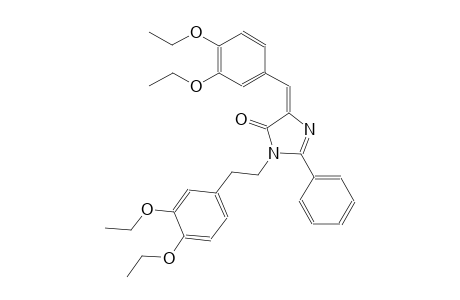 (5E)-5-(3,4-diethoxybenzylidene)-3-[2-(3,4-diethoxyphenyl)ethyl]-2-phenyl-3,5-dihydro-4H-imidazol-4-one