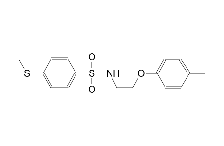 4-Methylsulfanyl-N-(2-p-tolyloxy-ethyl)-benzenesulfonamide