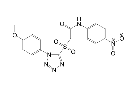2-{[1-(4-methoxyphenyl)-1H-tetraazol-5-yl]sulfonyl}-N-(4-nitrophenyl)acetamide