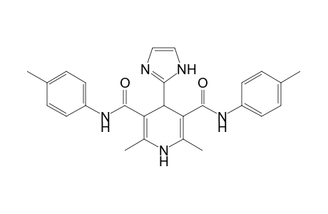 4-(2-Imidazolyl)-2,6-dimethyl-3,5-bis-N-(4-methylphenyl)-carbamoyl-1,4-dihydro-pyridine