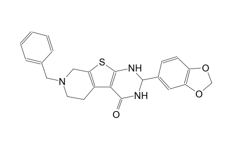 2-(1,3-benzodioxol-5-yl)-7-benzyl-2,3,5,6,7,8-hexahydropyrido[4',3':4,5]thieno[2,3-d]pyrimidin-4(1H)-one