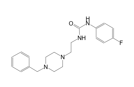 urea, N-(4-fluorophenyl)-N'-[2-[4-(phenylmethyl)-1-piperazinyl]ethyl]-