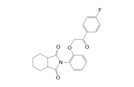 1H-isoindole-1,3(2H)-dione, 2-[2-[2-(4-fluorophenyl)-2-oxoethoxy]phenyl]hexahydro-