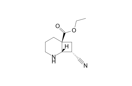 Ethyl trans-8-cyano-cis-2-azabicyclo[4.2.0]octane-6-carboxylate
