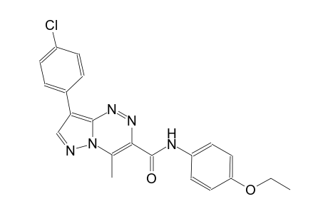 pyrazolo[5,1-c][1,2,4]triazine-3-carboxamide, 8-(4-chlorophenyl)-N-(4-ethoxyphenyl)-4-methyl-
